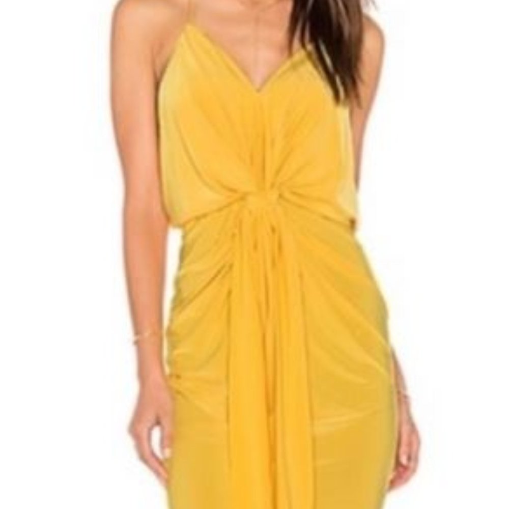 Misa Front Knot Dress